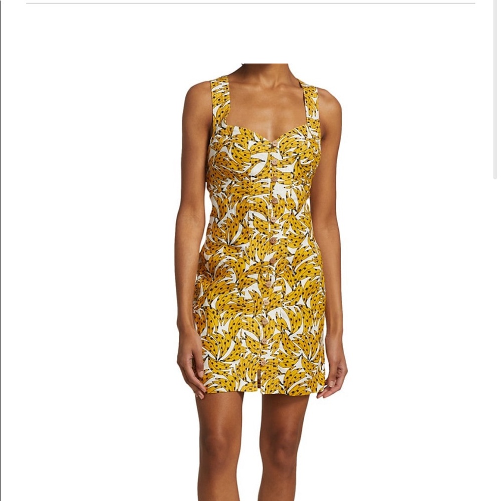 Farm Rio Linen banana dress